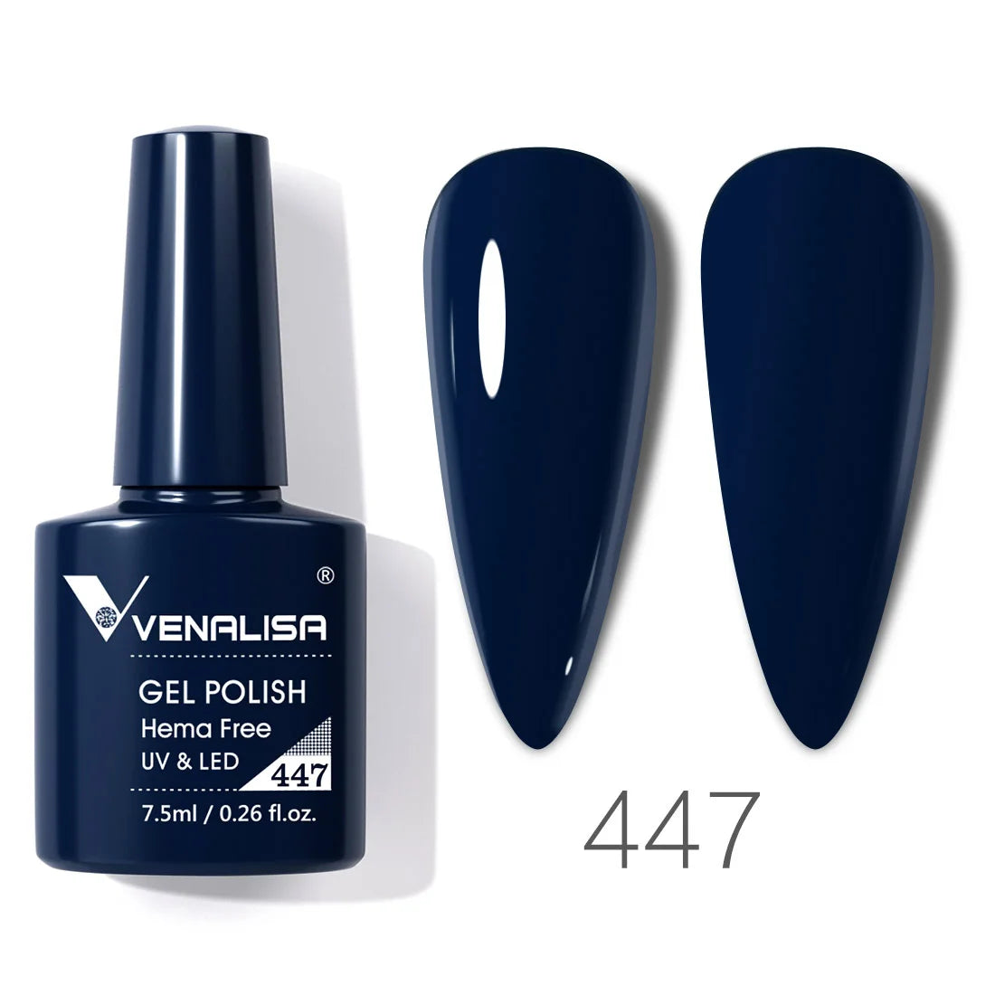 Vernis gel pour ongles Venalisa – Sans HEMA ni TPO - pour manucure estivale – Couvrance totale