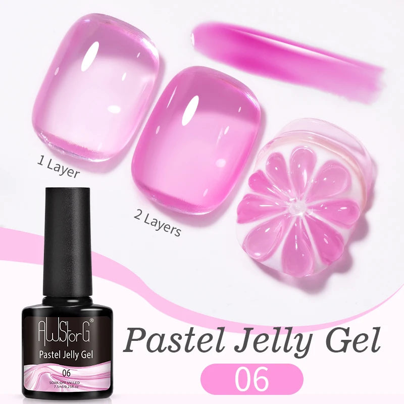 AWStorG Vernis Gel Magnétique Œil de Chat en Verre 7,5ml – Couverture Totale, Semi-Permanent, Manucure Sublime