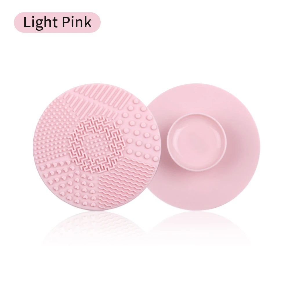 Tapis Nettoyant en Silicone pour Pinceaux Maquillage – Nettoyage Professionnel Fard & Fond de Teint