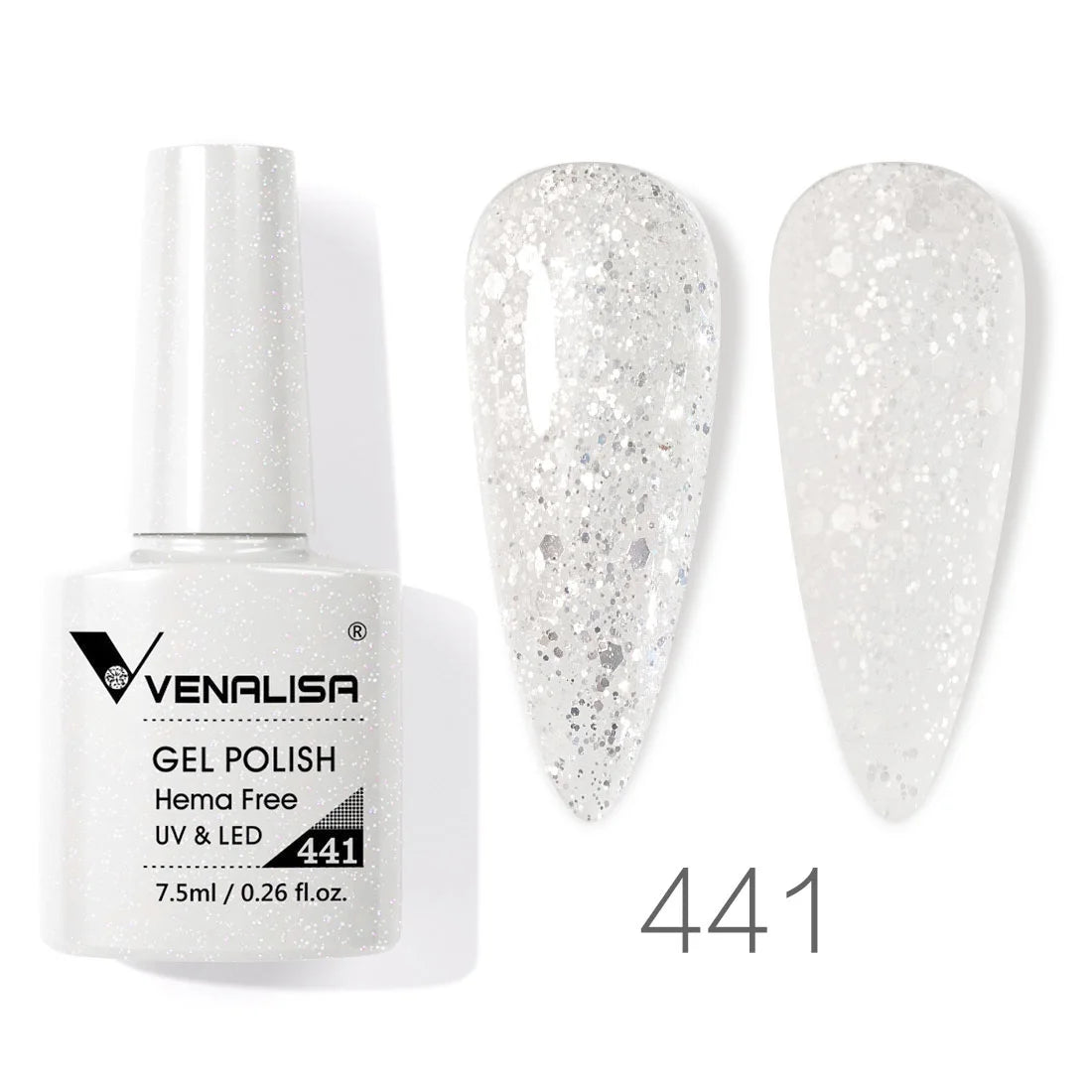 Vernis gel pour ongles Venalisa – Sans HEMA ni TPO - pour manucure estivale – Couvrance totale