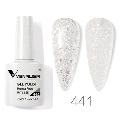Vernis gel pour ongles Venalisa – Sans HEMA ni TPO - pour manucure estivale – Couvrance totale