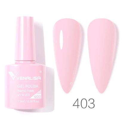 Vernis gel pour ongles Venalisa – Sans HEMA ni TPO - pour manucure estivale – Couvrance totale