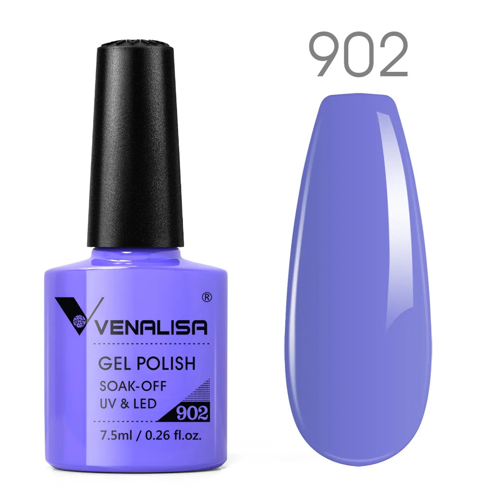 Vernis gel pour ongles Venalisa – Sans HEMA ni TPO - pour manucure estivale – Couvrance totale