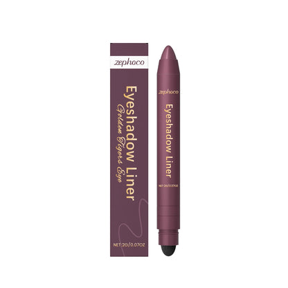 Crayon Eyeliner 2-en-1 Waterproof – Sèche Vite, Longue Tenue & Effet Smoky