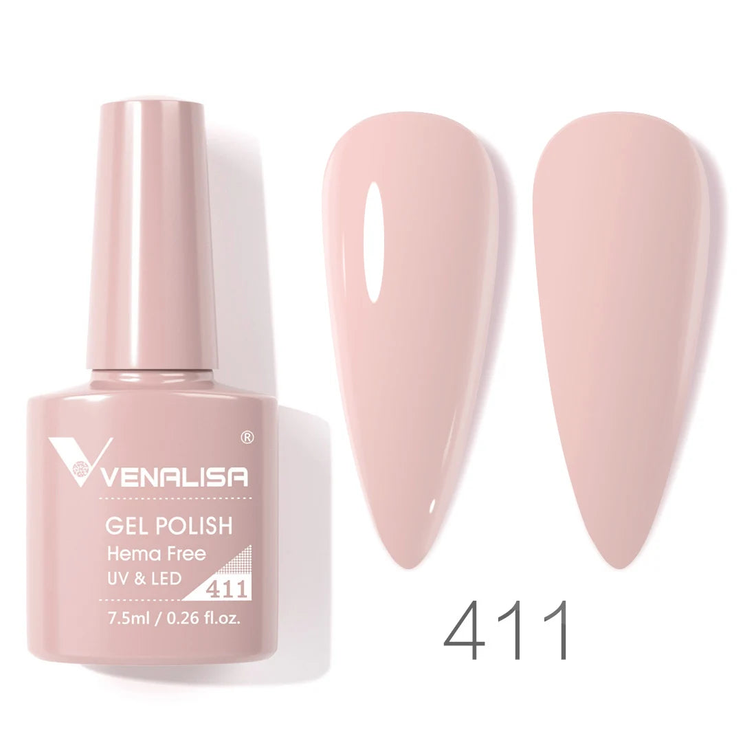 Vernis gel pour ongles Venalisa – Sans HEMA ni TPO - pour manucure estivale – Couvrance totale