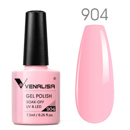 Vernis gel pour ongles Venalisa – Sans HEMA ni TPO - pour manucure estivale – Couvrance totale