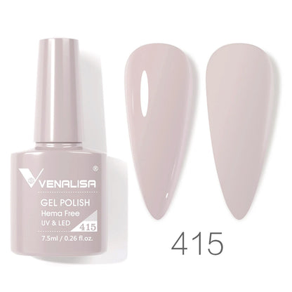 Vernis gel pour ongles Venalisa – Sans HEMA ni TPO - pour manucure estivale – Couvrance totale