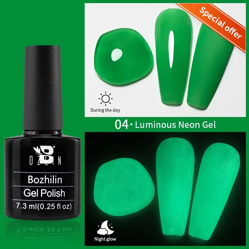 AWStorG Vernis Gel Magnétique Œil de Chat en Verre 7,5ml – Couverture Totale, Semi-Permanent, Manucure Sublime
