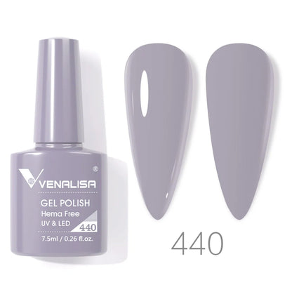 Vernis gel pour ongles Venalisa – Sans HEMA ni TPO - pour manucure estivale – Couvrance totale