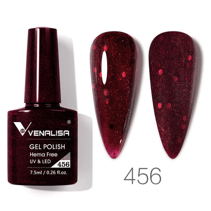 Vernis gel pour ongles Venalisa – Sans HEMA ni TPO - pour manucure estivale – Couvrance totale