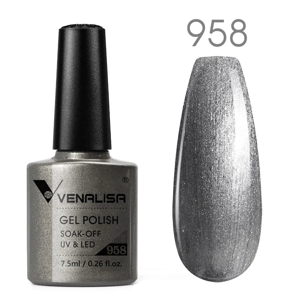 Vernis gel pour ongles Venalisa – Sans HEMA ni TPO - pour manucure estivale – Couvrance totale