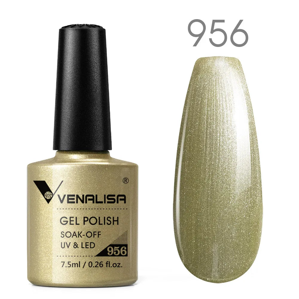 Vernis gel pour ongles Venalisa – Sans HEMA ni TPO - pour manucure estivale – Couvrance totale