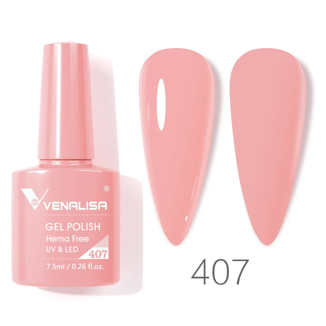 Vernis gel pour ongles Venalisa – Sans HEMA ni TPO - pour manucure estivale – Couvrance totale
