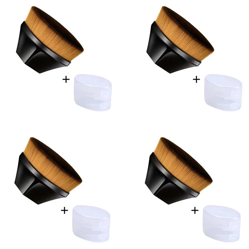 Pinceaux Maquillage Professionnels – Fond de Teint, Blush & Poudre (1 à 4 pcs)