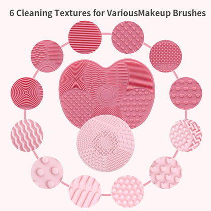 Tapis Nettoyant en Silicone pour Pinceaux Maquillage – Nettoyage Professionnel Fard & Fond de Teint