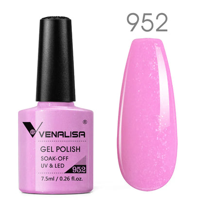Vernis gel pour ongles Venalisa – Sans HEMA ni TPO - pour manucure estivale – Couvrance totale