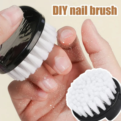 Brosse à Ongles Professionnelle DIY – Nettoyage & Soin Nail Art