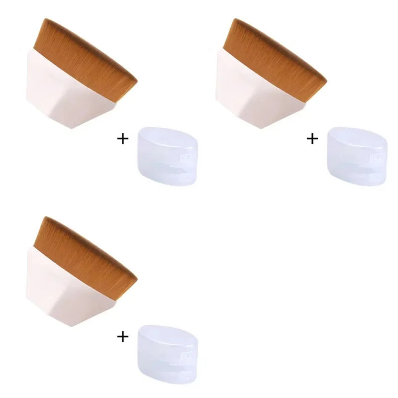 Pinceaux Maquillage Professionnels – Fond de Teint, Blush & Poudre (1 à 4 pcs)
