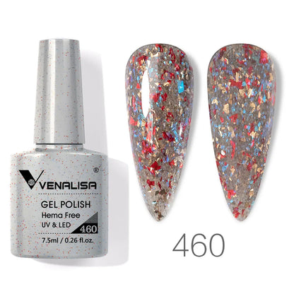 Vernis gel pour ongles Venalisa – Sans HEMA ni TPO - pour manucure estivale – Couvrance totale