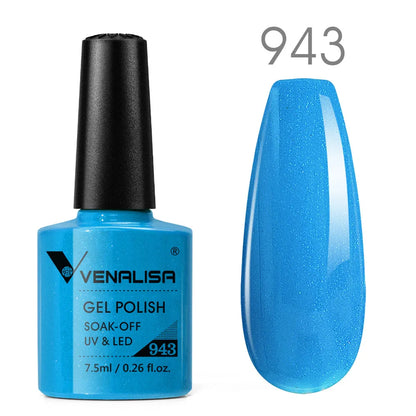 Vernis gel pour ongles Venalisa – Sans HEMA ni TPO - pour manucure estivale – Couvrance totale
