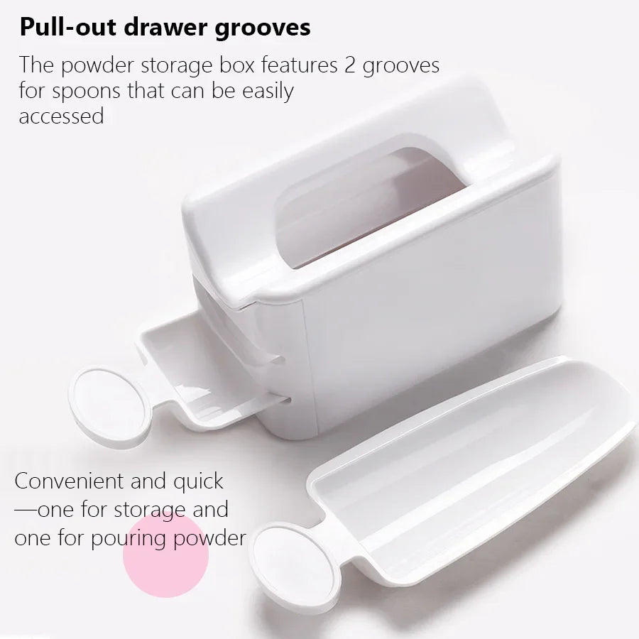 Kit Manucure Dip Powder Portable – Plateau Recycleur, Brosse & Entonnoir