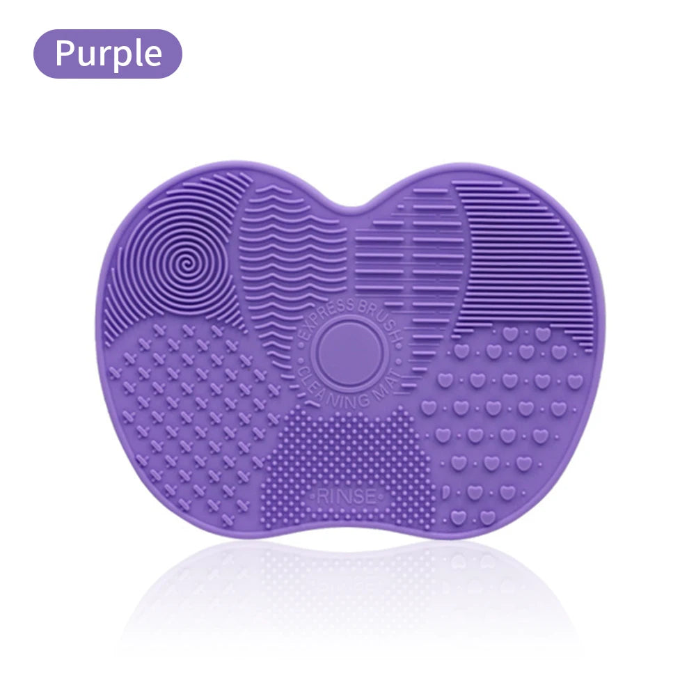 Tapis Nettoyant en Silicone pour Pinceaux Maquillage – Nettoyage Professionnel Fard & Fond de Teint